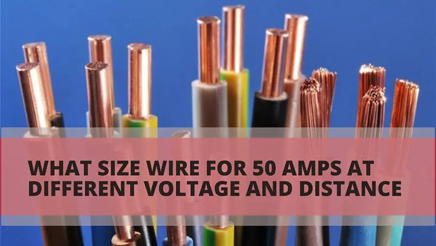 nec us 50 amp wire size